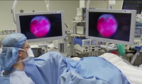 Doctor performs Blue Light Cystoscopy with Cysview